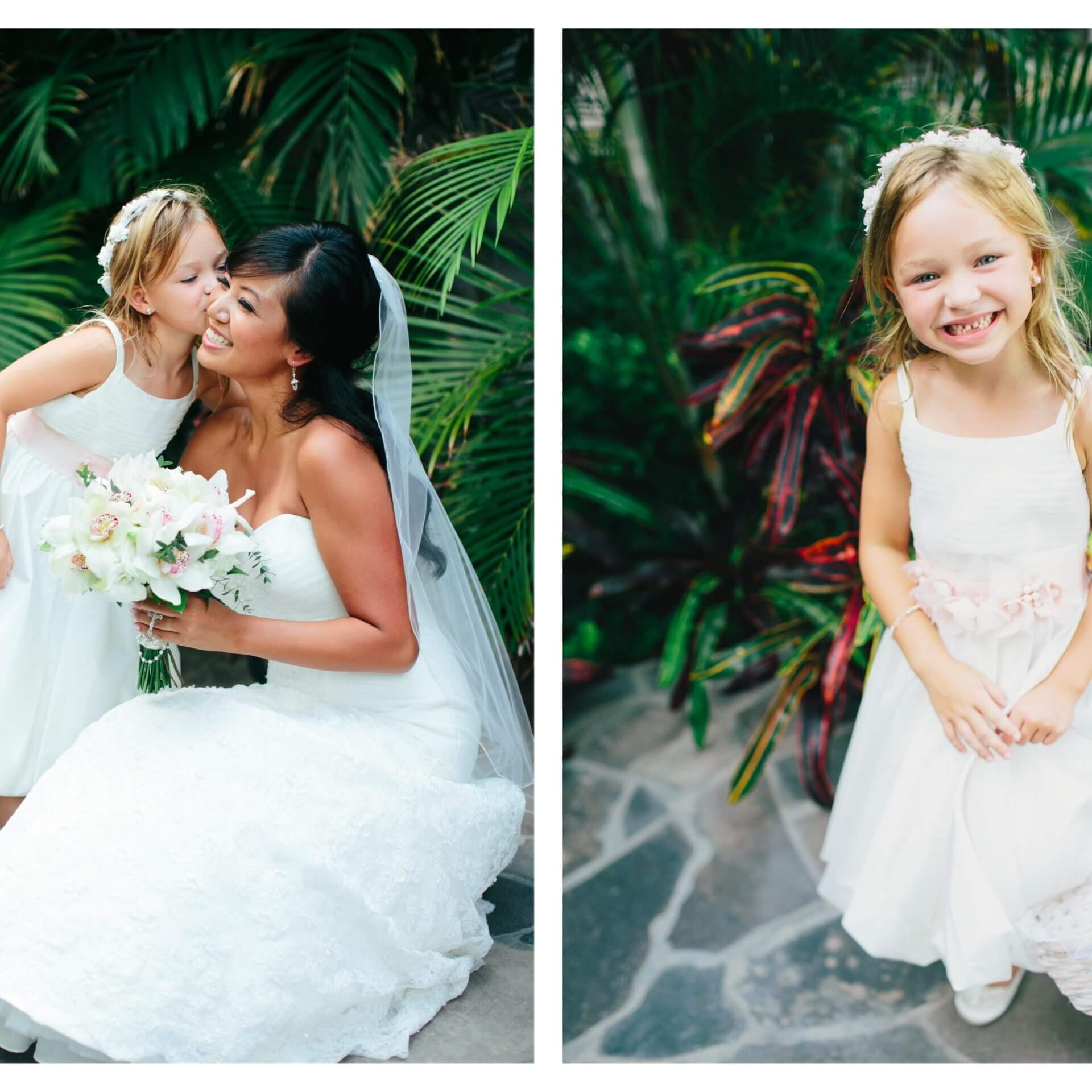 Wedding children hair and make-up Cabo